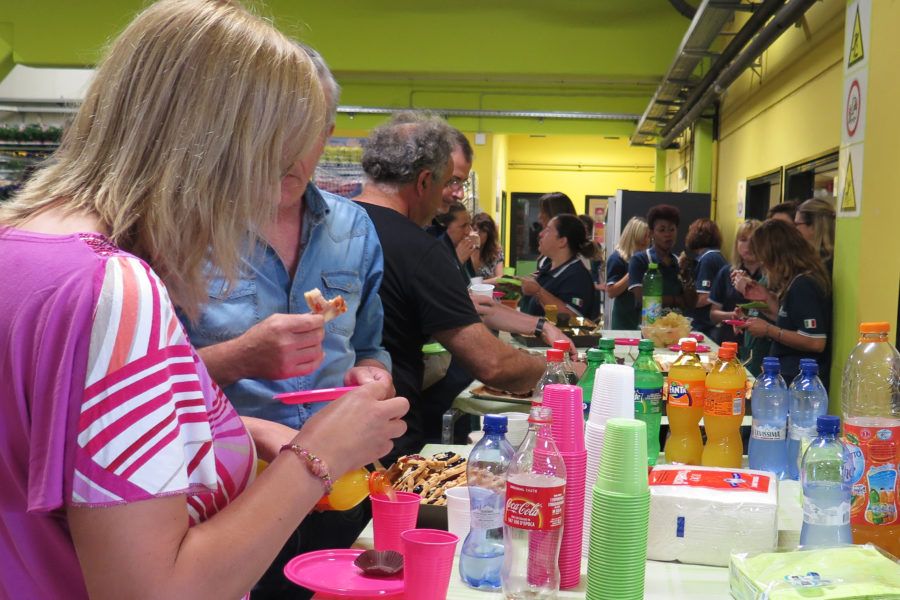 riunione e merenda-flora